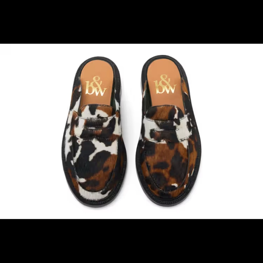Blackstock & Weber Pony hair  Loafer/ Mule